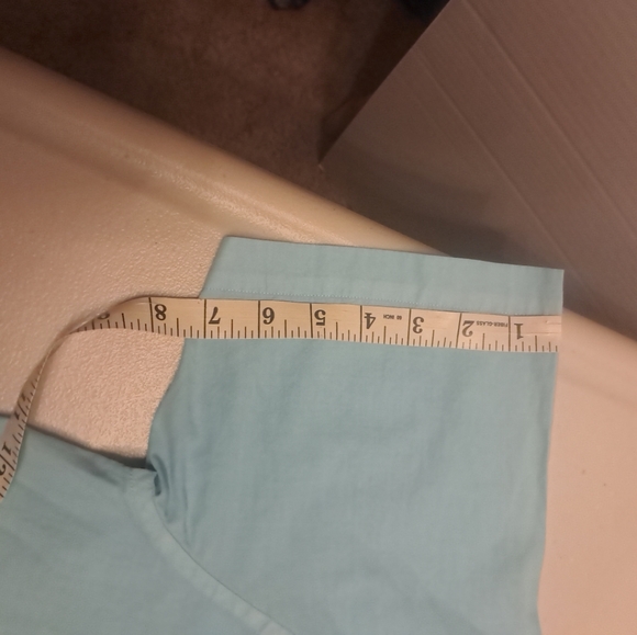 PETER MILLAR LIGHT BLUE BUTTON UP SHIRT Cotton/SILK Blend - Picture 11 of 16